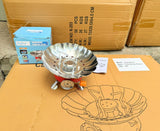 Urban Looms Windproof Outdoor Electronic Foldable Lotus Gas Stove