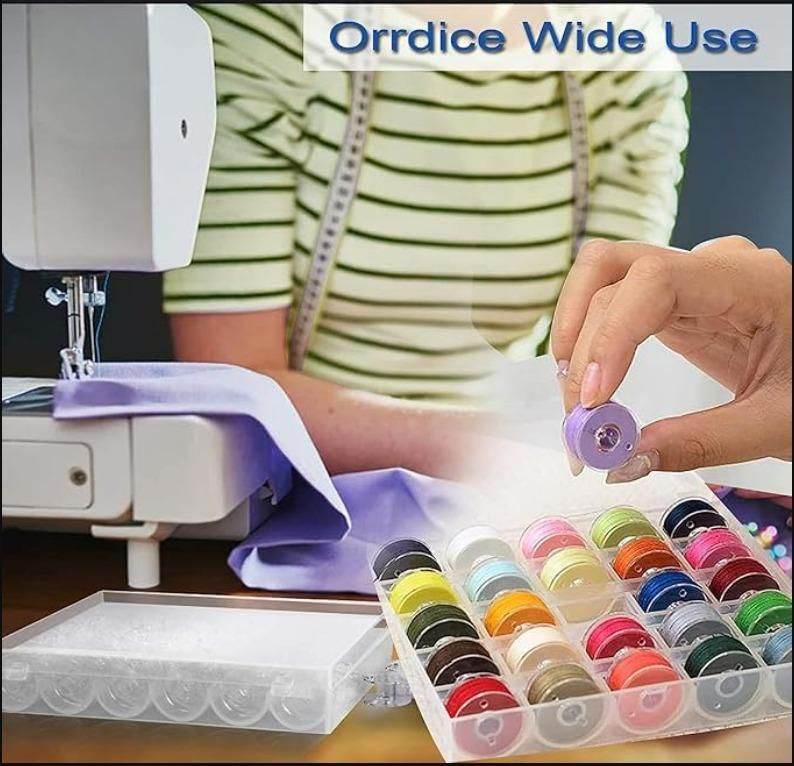 Urban Looms 24 Pcs Sewing Machine Thread Bobbins