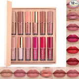 Urban Looms Velvet Matte Liquid Lipstick Set 12Pcs