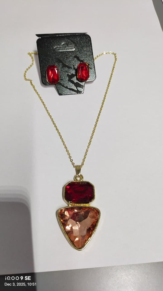 Urban Looms Necklace and Earring Set