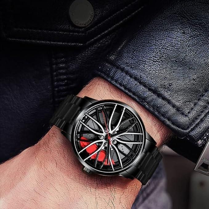 Urban Looms Stereoscopic Car Wheel Watch