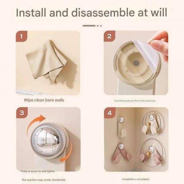 Urban Looms Pot Lid Holder With Suction Cup