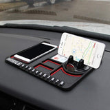 Urban Looms HSR Car Accessories Multifunction Phone GPS Holder Anti-Slip Silicone Pad and Car Mobile Holders for Car Dashboard