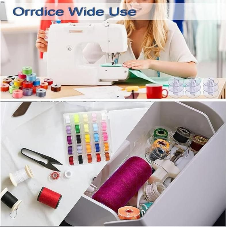 Urban Looms 24 Pcs Sewing Machine Thread Bobbins