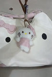 Cute 2 in 1 Kitty Bag with Plush Doll