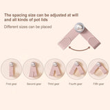 Urban Looms Pot Lid Holder With Suction Cup