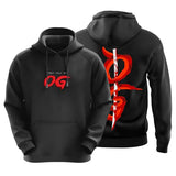 Urban looms Black Unisex Hoodie Sweatshirt 100% Cotton Hooded Neck Regular Fit